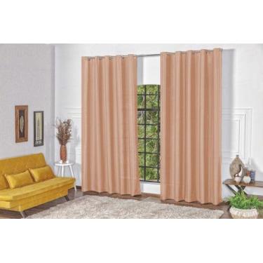Imagem de Cortina Oxford - Casa Artuz, 3m, Rosê