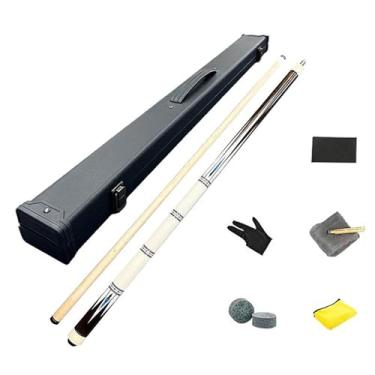 Imagem de Taco de sinuca de bordo de 1/2 – bastões de taco de bilhar de 147 cm para adultos, ponta de 13 mm, conjunto de bastões de piscina, Palos de Billar (taco de bilhar + acessórios + caixa de tacos, 13 mm)