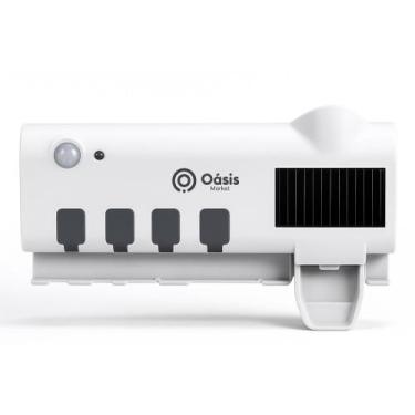 Imagem de Suporte para Escova de Dente com Dosador de Creme Dental Automatico - 
