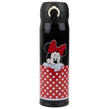 Imagem de Garrafa Térmica Preta Minnie 400Ml - Disney