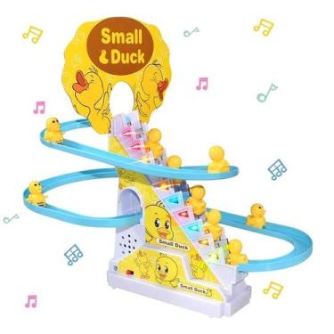 Imagem de Trem Elétrico de Montanha Russa para Crianças - Brinquedo DIY com Luze