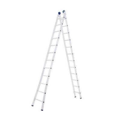 Imagem de Escada Alumínio Extensiva 12 Degraus 3,6 / 6,17m - Mor - Suporta 150kg