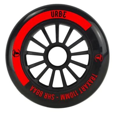 Imagem de Roda Para Patins 110mm Traxart Urbe Cor Preto (jg C 3)