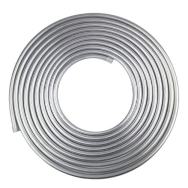 Imagem de 3/8 Fuel Line, 3003 Grade Aluminium Tubing For Brake Line, Metal Coiled Gas Line, Also Used For Refrigeration Equipment (air-conditioning, fridge), [OD:3/8"] [L:25-ft.][ Wall Thickness:0.035"]F