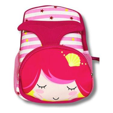 Imagem de Mochila Infantil Pré Escola Passeio Creche Animais Zoo 3d Neoprene Tér