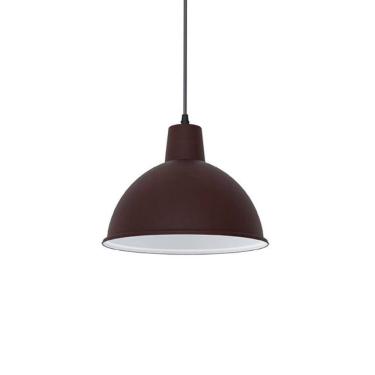 Imagem de Lustre Pendente Taschibra Td 822 E27 Bivolt Marrom 38x48cm