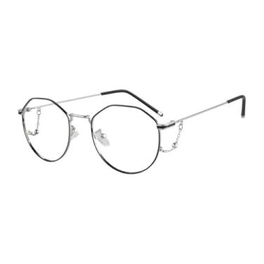 Imagem de HPIRME Óculos de sol femininos com lentes bloqueadoras de luz (C6 Anti azul)