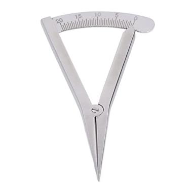Imagem de Bússola de Metal, Régua Rotativa, Dispositivo de Medição do Cursor, Medidor de Marcação de Aço Inoxidável para Couro, Madeira e Produtos de Metal (Medidor de marcação de