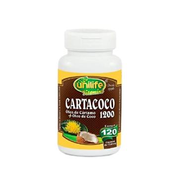 Imagem de Cartacoco - Óleo de cártamo + Óleo de coco - 120 cápsulas