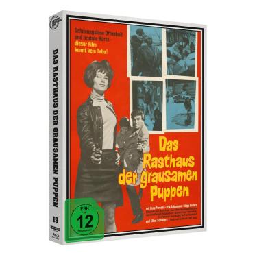 Imagem de Das Rasthaus der grausamen Puppen (Edition Deutsche Vita # 19) - 4K UHD und Blu-ray Weltpremiere - Cover A -Limited Edition 1000 Stück - Ein Film von Rolf Olsen mit Essy Persson, Helga Anders und Erik
