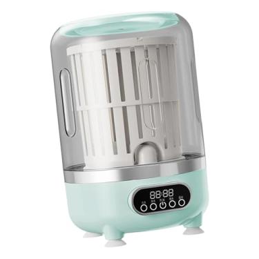 Imagem de KiBcsLic Máquina de lavar roupa íntima portátil, limpeza profunda, sem fio, pequena lavadora, copo de lavagem para residências individuais, RVs, dormitórios, Verde