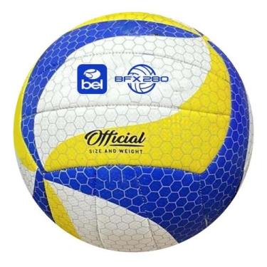 Imagem de Bola de Voleibol Profissional Amador Bfx Resistente 18 Painéis Treino 