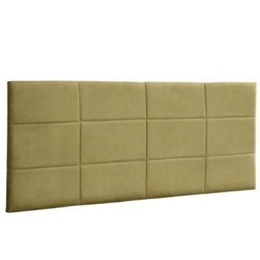 Imagem de Painel Cabeceira Luna Metro-Suede Amarelo/Gatmagazine - GAT MAGAZINE