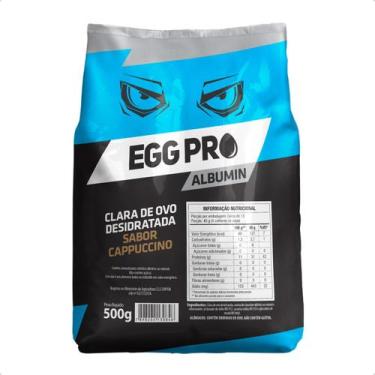 Imagem de Albumina Desidratada 500g Sabor Cappuccino - Proteína Pura - Proteina 