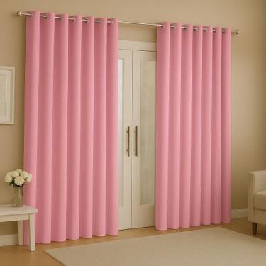 Imagem de Cortina Para Sala Ou Quarto Grande 3,00x2,50 metros Ideal Sala Quarto 