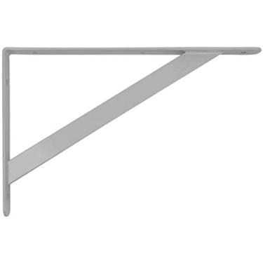 Imagem de SUPORTE PRATELEIRA REFORÇADO MÃO FRANCESA 50CM PRATA