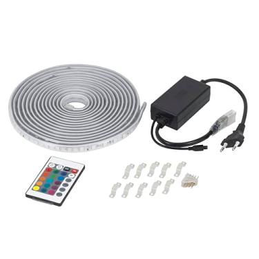 Imagem de Gaya Kit Fita LED 5050 RGB 7.8W/m c/Acessórios 5M 100 Lúmens/m IP65 220V