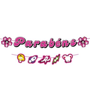 Imagem de FAIXA PARABENS EMILLY VICK E DOS ROSA 01 un.