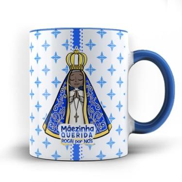 Imagem de Caneca xicara Nossa Senhora Aparecida Rogai por Nós 25 (Branca)