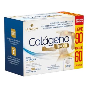 Imagem de Colágeno Tipo 2 (90 Cápsulas) - Auxilia na manutenção da função articular, Auxilia também na redução da inflamação