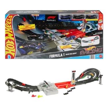 Imagem de Hot Wheels Pista 1,5M Racing Formula 1 Circuito Grand Prix 2025  – Grande Premio C/ 3 carrinhos  - Mattel