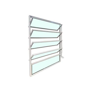 Imagem de Vitro Basculante de Alumínio Branco 100x100