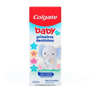 Imagem de Gel Dental Colgate Baby Primeiros Dentinhos Sabor Fruta Suave Sem Flúo
