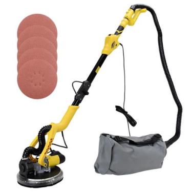 Imagem de Lixadeira de Parede LPLA750 Lynus com Aspiração e LED  Kit com 5 Lixas