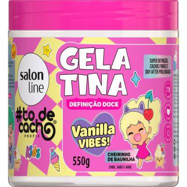 Imagem de tdc gelatina kids vanilla vibes! condicionate 550g - SALON LINE