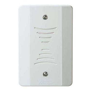 Imagem de Campainha Bivolt - Linha Millenium - Mectronic - Branco - Placas Maiores - Instalação 4x2 E 4x4