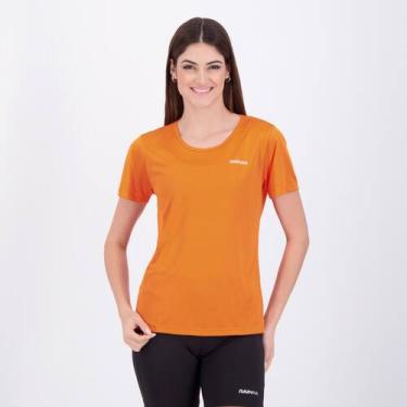 Imagem de Camiseta Rainha Básica Classic New Feminina Laranja, G
