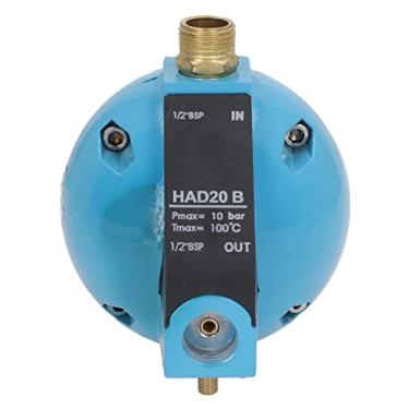 Imagem de Generic Válvula de Drenagem de Esfera, Filtro de Drenagem Automático, Liga de Alumínio BSP de 1/2 Polegada, Confiável para Uso Industrial