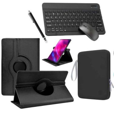 Imagem de Kit Completo P/ Tablet Redmi Xiaomi Pad 2 11' Capa Giratória + Pasta +