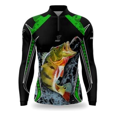 Imagem de Camisetas De Pesca Infantil Uv50 Camisa Pescaria Menino - Duart Fisher