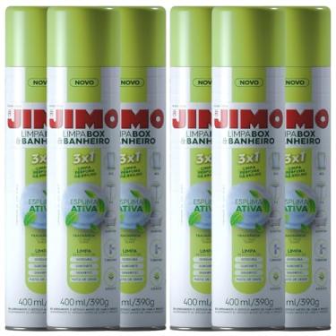 Imagem de Jimo Limpa Box Banheiro Brilho Limpeza Perfeita 400ml 6un