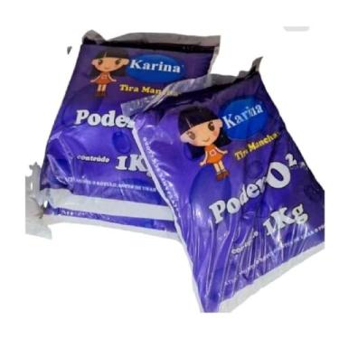 Imagem de Kit 02 unidades Tira Manchas Poder O2, Pó Alvejante, 1kg cada