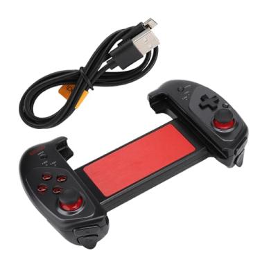 Imagem de Pissente Controle de Jogo, Joystick Bluetooth Sem Fio Gamepad Com Design Telescópico até 280mm Pegada Confortável Suporte para Android IOS Jogo Direto