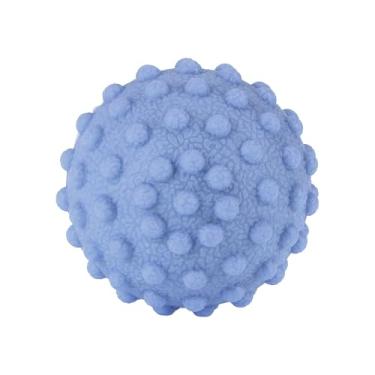 Imagem de 1 bola de massagem feminina durável de ponto flutuante para viagem, casa, escritório, academia, azul