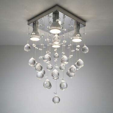 Imagem de Lustre Para Sala, Quarto, Cozinha, Corredor , Base 20x20