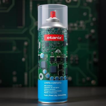 Imagem de Limpa Contato Etaniz Inflamavel 300Ml/200G