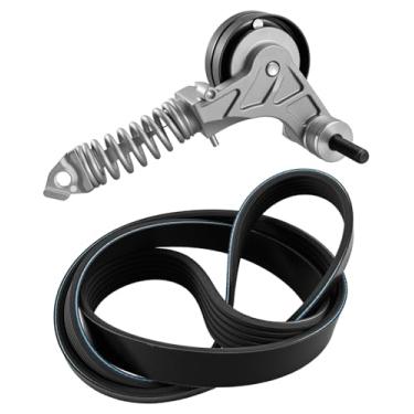 Imagem de Kit de transmissão de correia Serpentine adequado para Buick Encore Base CX CXL Essence Chevrolet Sonic Trax 2013 2014 2015 2016 2017 2018 Substitui 90K-38344 25195388 K060544 6PK1383 6PK1380, com