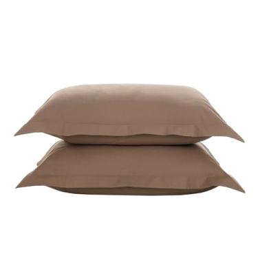 Imagem de Karsten - Jogo de Fronhas Tom 200 Fios - 2 Peças - Mascavo - Karsten