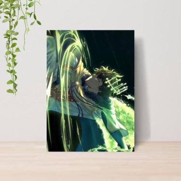 Imagem de Quadro Black Clover Anime A4  Placa MDF 13 - Lomi Art