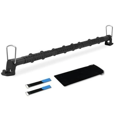 Imagem de Cabide para carro resistente, 76 a 153 cm, suporte telescópico para carro, van, caminhão, SUV, preto