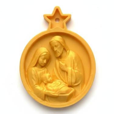 Imagem de Enfeite Natal Sagrada Família Abençoada - Presépio