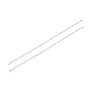 Imagem de Esquirla Conjunto de 2 Mini Corrimãos e Guarda-Corpos para Modelos de Cercas, Ideal para Projetos de Construção de Maquetes e Artesanato DIY, Escala 1:87