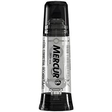 Imagem de Fita Corretiva, Mercur, Recarregável, 6 Metros, Preta, Blister