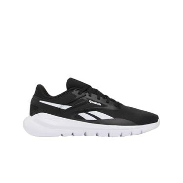 Imagem de Reebok Tênis feminino de cano baixo, Preto, branco, 39
