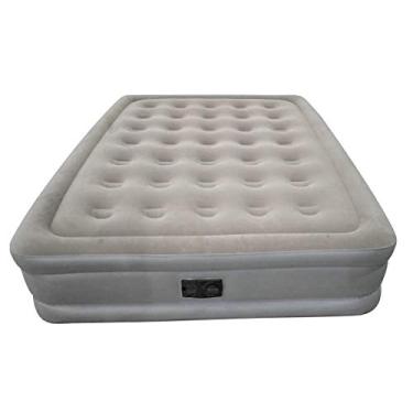Imagem de Colchão Inflável Queen Importway com Inflador Embutido 110V Cinza