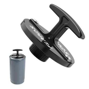 Imagem de FLMQS Ferramenta de plugue de filtro de óleo, ferramenta de plugue de filtro de óleo de liga de alumínio para Dodge Ram 2500, 3500, 4500, 5500 Cummins Turbo Diesel 5.7L 5.9L 6.4L 6.7L MO285 05083285AA